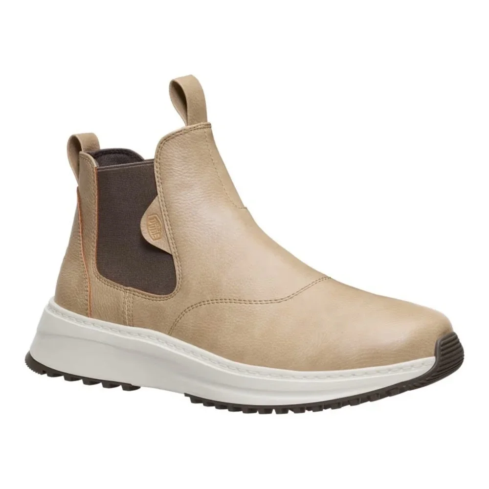 HEY DUDE Tahoe Chelsea Classic Casual Boots Timber Tan Men's Size 11 44293-2KR